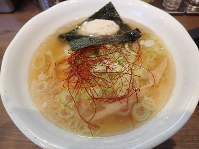 「鯛ラーメン(750円)」@らーめん流星の写真