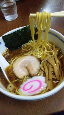 「らぁ麺¥790」@たけちゃんにぼしらーめん 調布店の写真