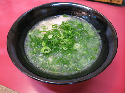 「ネギラーメン：390円」@博多ラーメン はかたや 川端店の写真