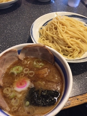 「チャーシューつけ麺」@東池袋大勝軒 沖縄宜野湾店の写真