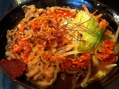 「紅らーめん¥800」@麺創研 紅 府中の写真