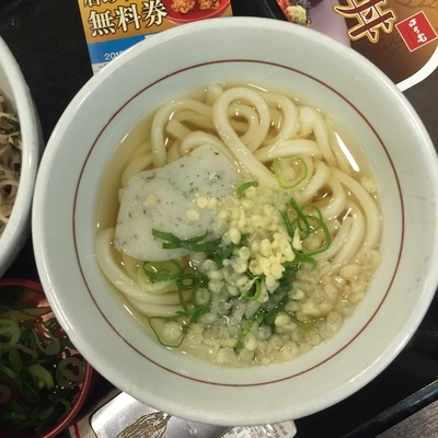 「はいからうどん（小うどん）」@なか卯 西蒲田店の写真