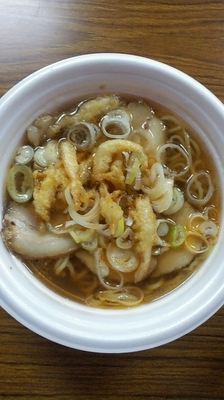 「富山湾高級白エビ肉盛そば」@東京ラーメンショー2015の写真