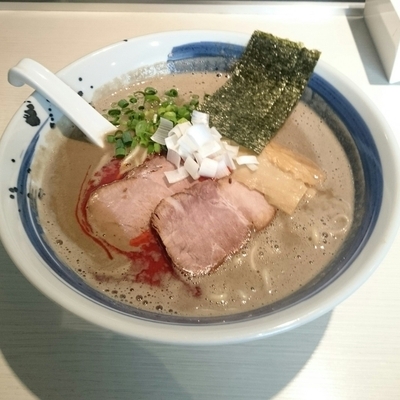 「カラニボ鶏白湯 @830円」@らー麺 山さわの写真