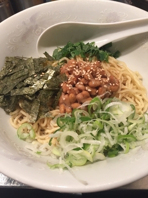 「（特別限定）冷やし隠玉納豆麺¥650」@さんじの写真