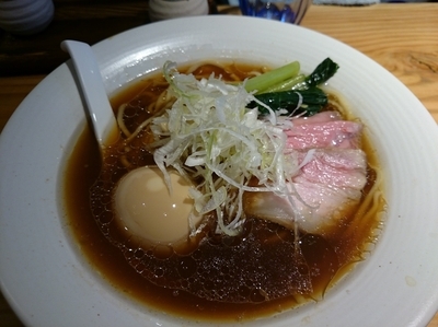 「味玉醤油そば 880円」@麺処 篠はらの写真