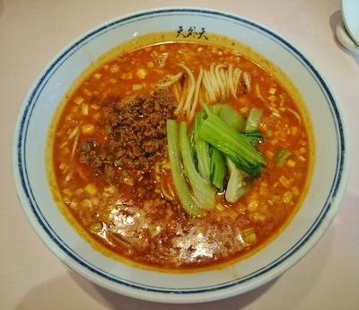 「ランチＢセット（担々麺） \1500」@天外天 別館の写真