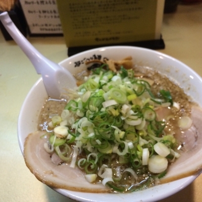 「しょうゆかつおラーメン 770円」@超ごってり麺 ごっつの写真
