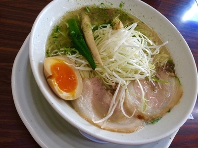 「海老塩ラーメン」@交野きんせい 浪越商店の写真