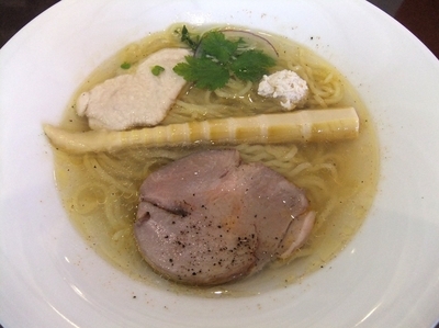 「塩そば（750円）」@麺匠 MONACOの写真