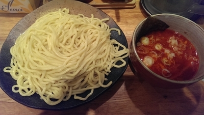 「辛味つけ麺、特盛、辛さMAX」@つけ麺屋 やすべえ 下北沢店の写真