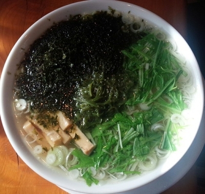 「めかぶ塩中華750円」@つるつるかめやの写真