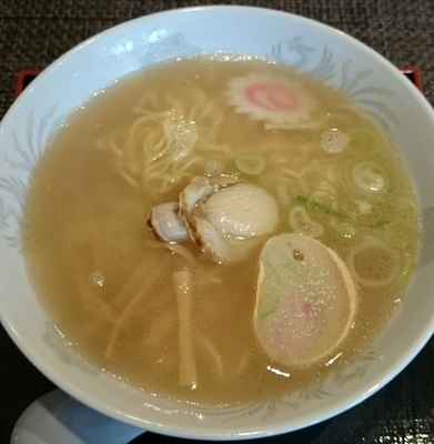 「元祖帆立ラーメン・塩」@宗谷岬 間宮堂 関東総本店の写真