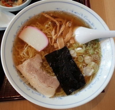 「Cセット880円（中華そば、ミニカレー、小鉢）」@セノ食堂の写真