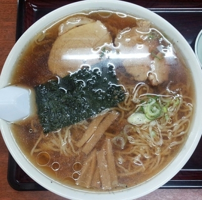 「中華そば550円大盛100円増」@山口屋食堂の写真