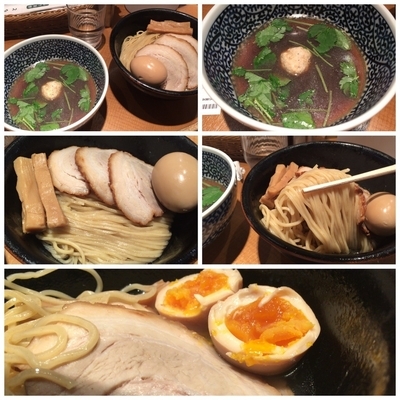 「特製あっさり煮干し細つけ麺1000円」@麺屋 一燈 西武池袋本店 お食事厨房の写真