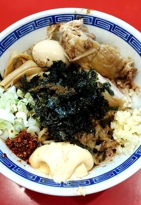 「たれそば＋味玉880円」@ジャンプの写真