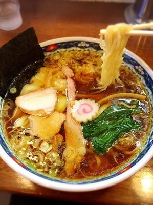 「ワンタンメン¥840」@手打中華 特札堂の写真