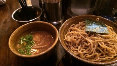 「つけ麺特盛 胚芽麦麺」@つけ麺 えん寺 吉祥寺総本店の写真