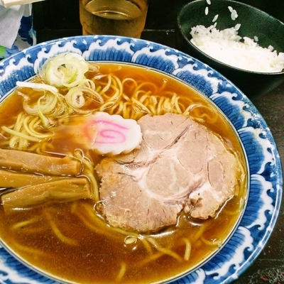「青森下北魚介ラーメン」@三代目 藤村商店 上野広小路店の写真