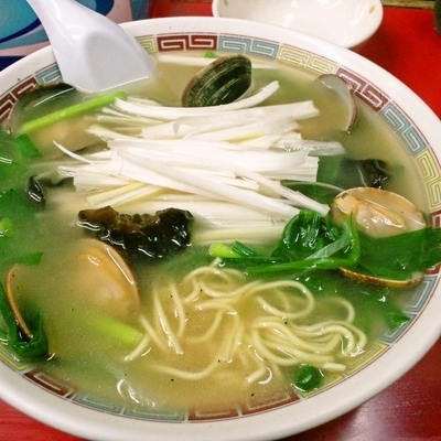 「あさりらーめん」@やじ満の写真