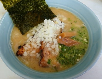 「【限定】ホタテ鶏白湯（塩） 800円」@ラーメン 樂只の写真