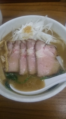 「ねぎチャーシュー麺」@めんや 暁の写真