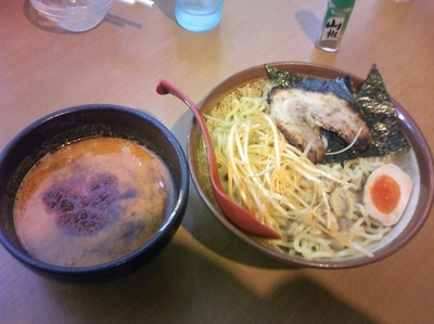 「江戸辛味噌つけ麺　大盛」@みそ屋 田所商店 WBG店の写真