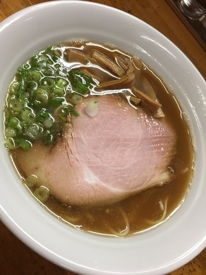 「【限定】和風追い煮干らーめん ￥770」@麺屋信玄の写真