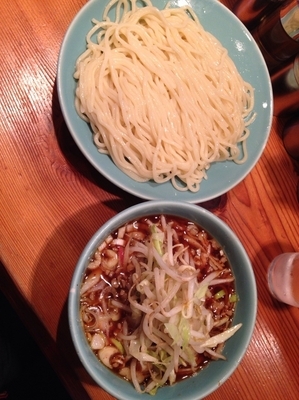 「野菜入り」@つけそば屋 麺楽の写真