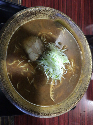 「中華そば 大盛（麺かため）770円」@もちもちの木 川越店の写真