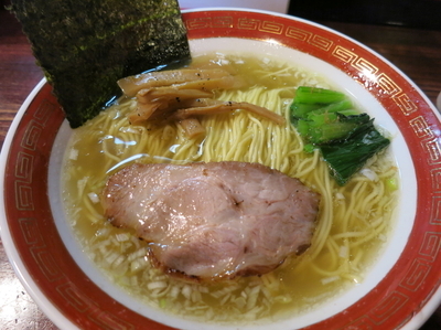 「塩 （細麺）　　650円」@麺処 懐やの写真