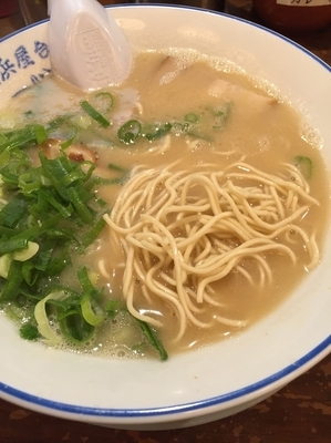 「ラーメン バリカタ 700円」@元祖長浜屋台らーめん 一心亭 郡山分店の写真