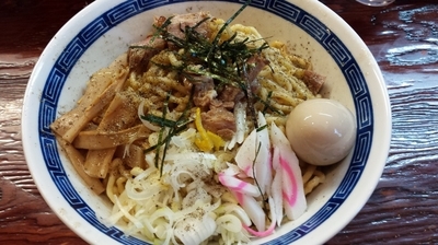 「汁なし蕎麦」@にぼっしー中華そば家の写真