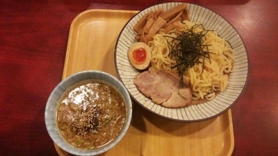 「つけ麺(正油)(あつもり)」@東京とんこつ とんとら 深谷店の写真