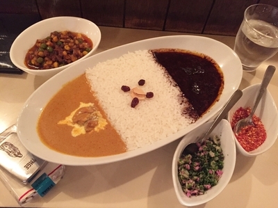 「３コンビネーションカレー」@VOVO 学芸大学駅前店の写真