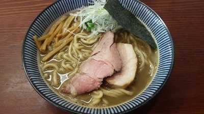 「強煮干し蕎麦」@良温(Ra-on)の写真