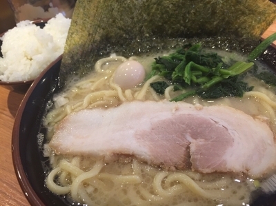 「塩ラーメン 並 680 のり増し 50」@横浜家系ラーメン 大森家の写真