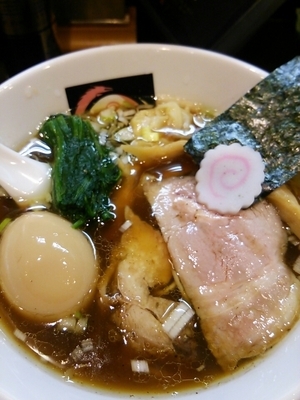 「ワンタン中華そば980円」@おおぜき中華そば店の写真