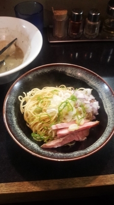 「濃厚そば780円＋和え玉150円（写真は、和え玉）」@麺処 晴の写真