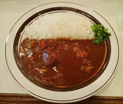 「チキンカレー \400」@カレー専門店 クラウンエース 上野店の写真