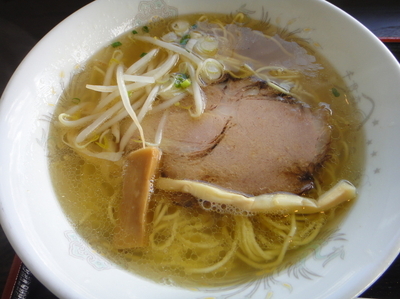 「ダブル地鶏塩ラーメン」@UFO物産館の写真