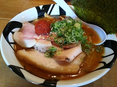 「からし味噌ラーメン（大盛：無料）＋低温調理チャーシュー：㋚券」@凌駕IDEAの写真