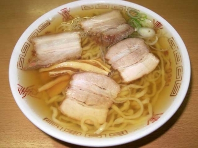 「支那そば　650円」@坂内食堂 喜多方本店の写真