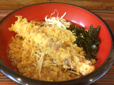 「ちくわ天そば(420円)」@信州生そば みのがさ 本店の写真