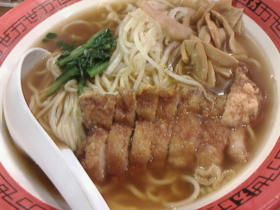 「パーコー麺 大盛り」@万世麺店 新宿西口店の写真