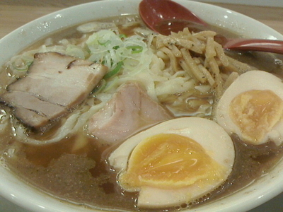 「喜多方ラーメン味たま(煮干し)」@麺や 七彩 八丁堀店の写真