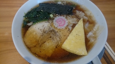 「限定 ワンタン麺」@らあめん花月嵐 お花茶屋店の写真