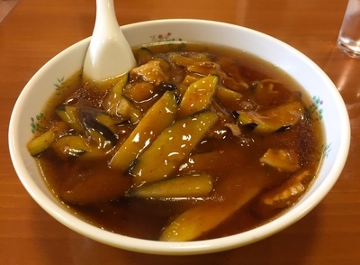 「ナスラーメン」@金門飯店 大井三つ又店の写真