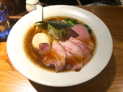 「特製醤油そば」@麺処 篠はらの写真